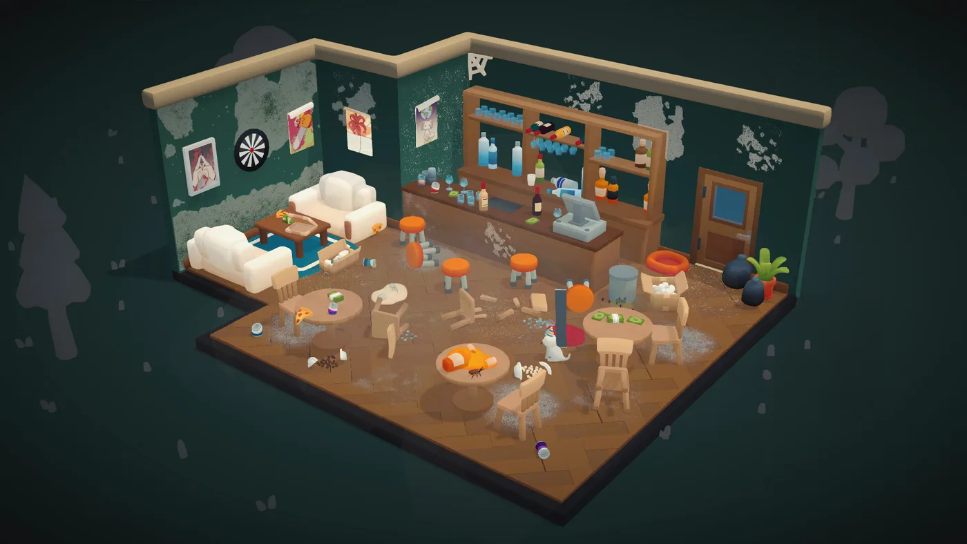 Cozy Cleaner 家居場景與完成度提示