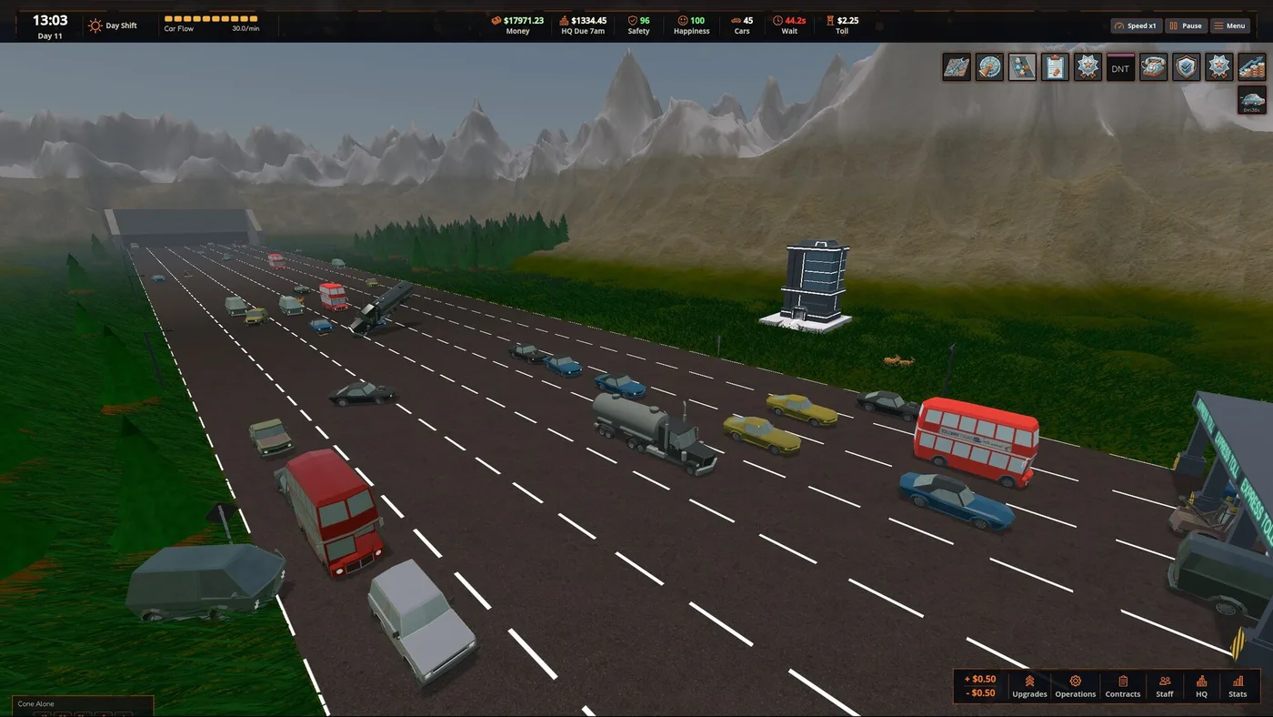 冷門精選：Tollway Tycoon Steam 買前整理：HK$27.30，收錢亭變災難管理