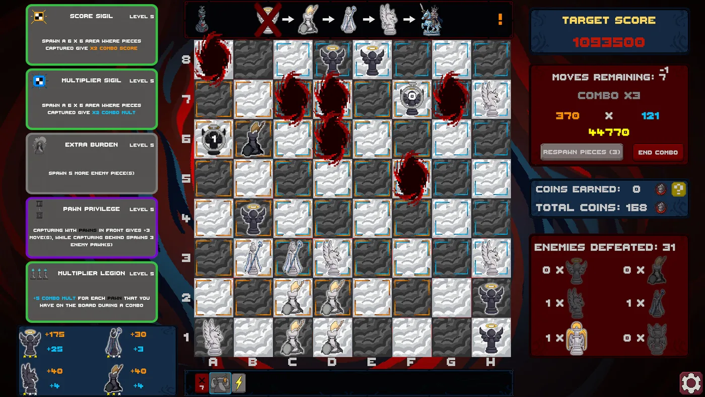 Shattered Chess Steam gameplay screenshot 4
