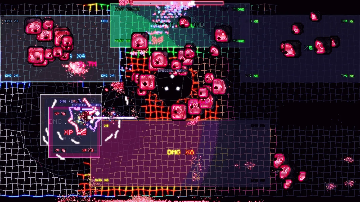 Particulitix gameplay screenshot 4 - 高倍率傷害區同敵群壓場