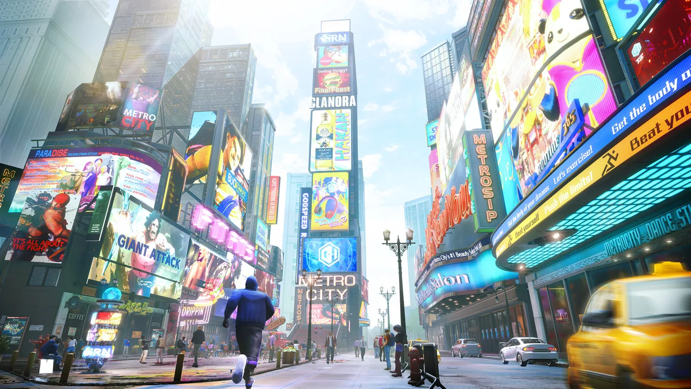 Street Fighter 6 對戰畫面