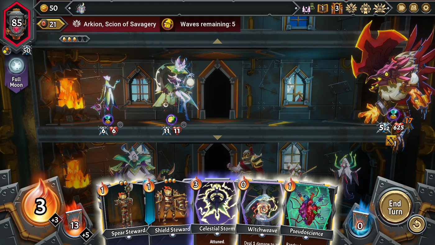 Monster Train 2 價錢較高，但適合已熟牌組構築的人