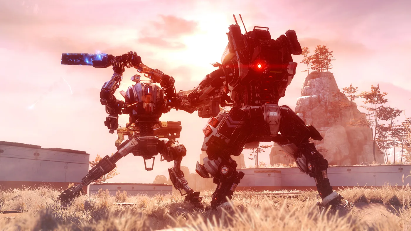 Titanfall 2 室內戰鬥畫面