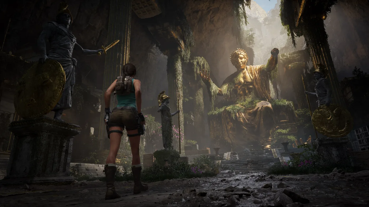 Lara Croft 面對野外威脅