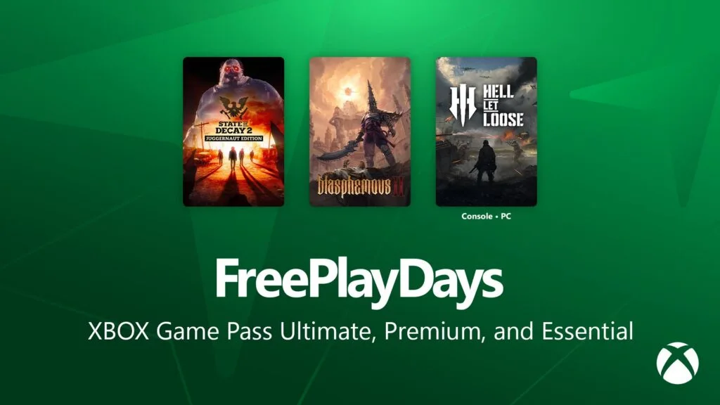 Xbox Free Play Days 6月14前:Hell Let Loose、State of Decay 2、Blasphemous 2 邊隻先玩?