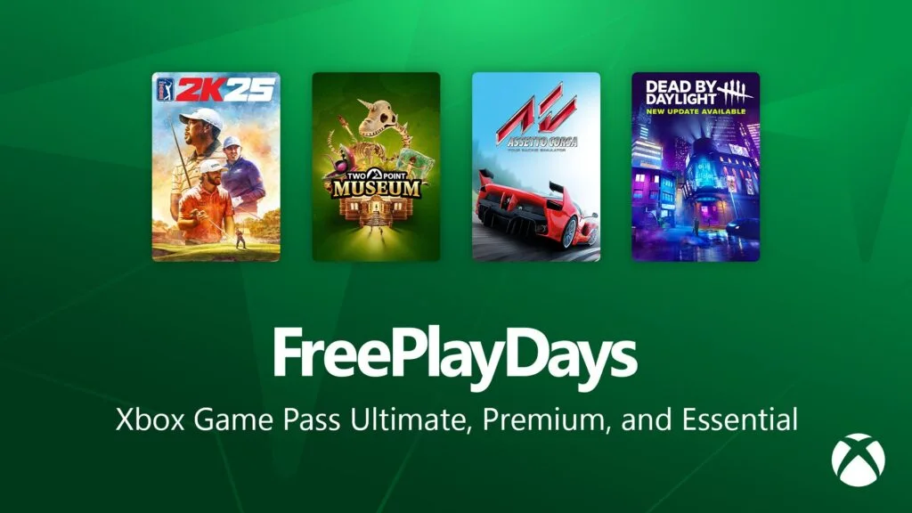 Xbox Free Play Days 本週四選一:Two Point Museum、DBD、PGA、Assetto Corsa 先試邊隻?