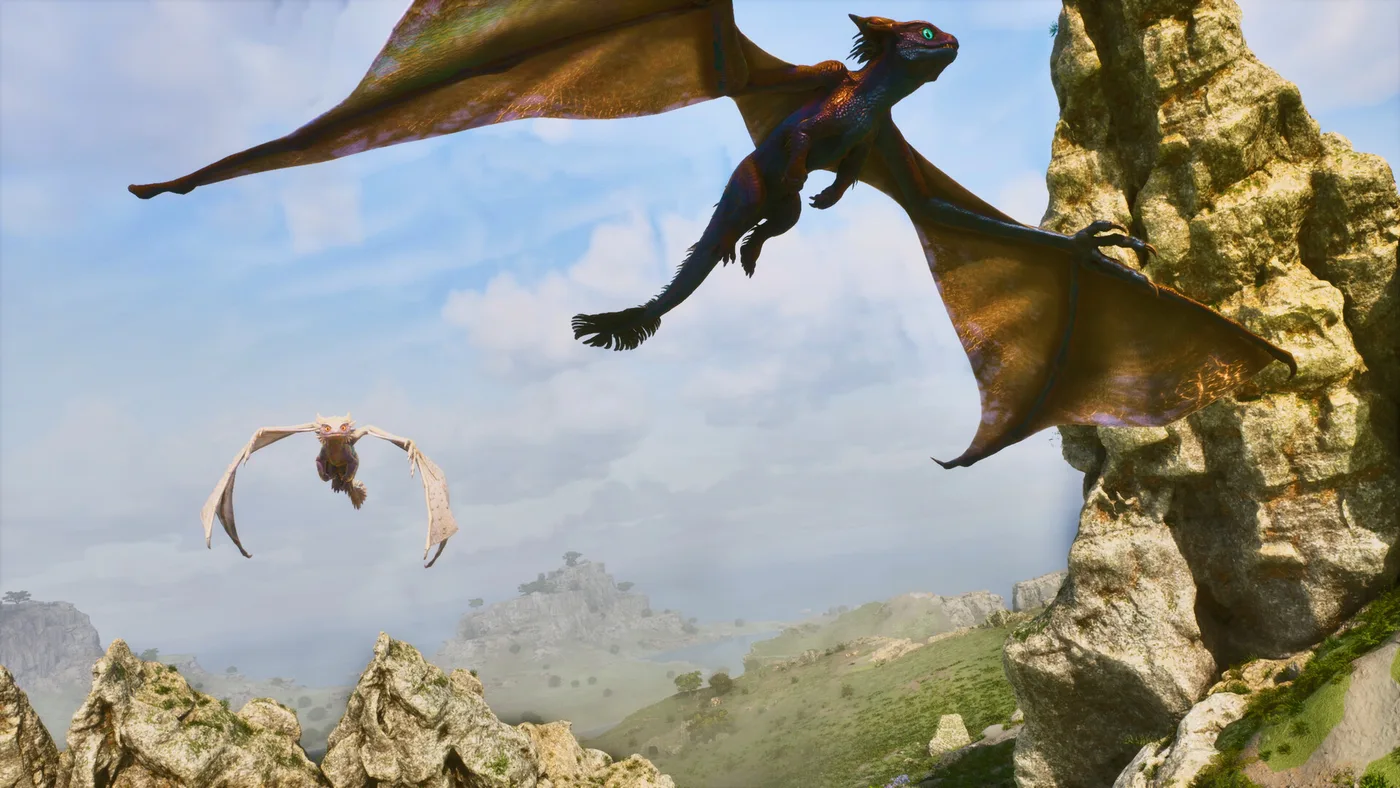 Dragontopia 龍與浮空場景