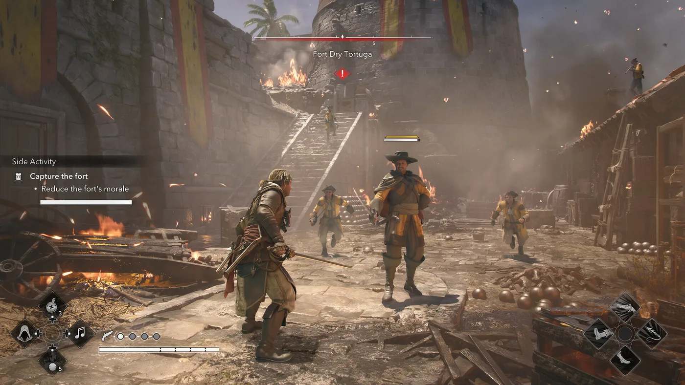 Edward Kenway 戰鬥與登船動作