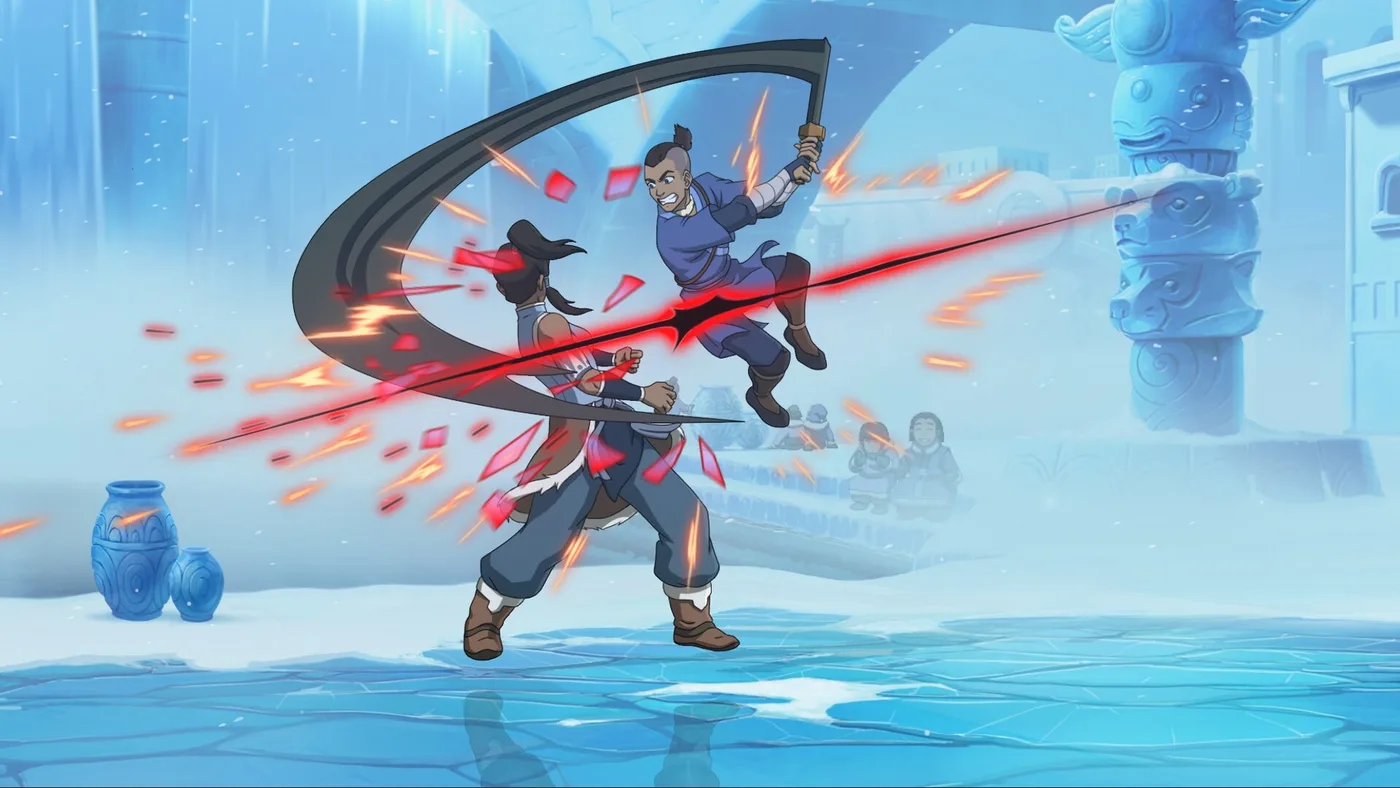 Avatar Legends: The Fighting Game 角色對戰截圖