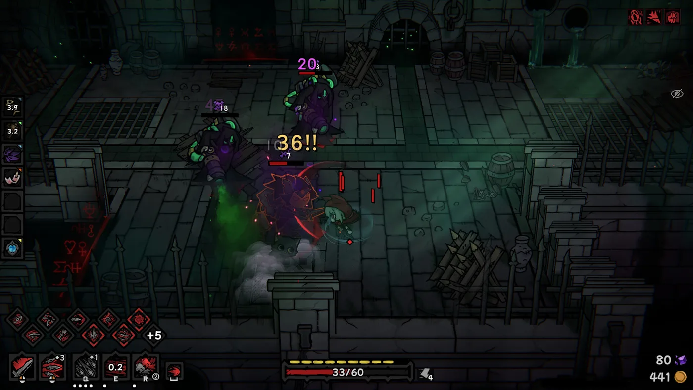Cinderia boss 與場景戰鬥