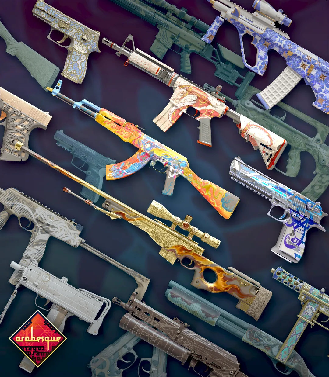 CS2 Armory community collection 官方圖