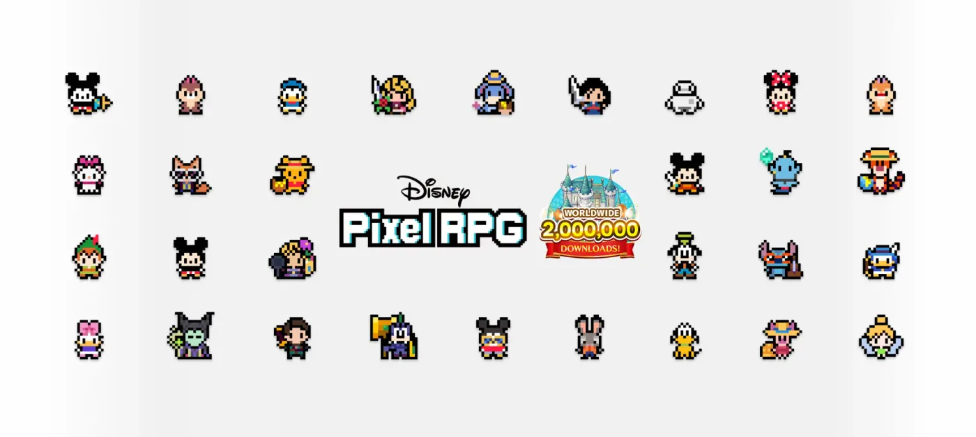 Disney Pixel RPG 主視覺