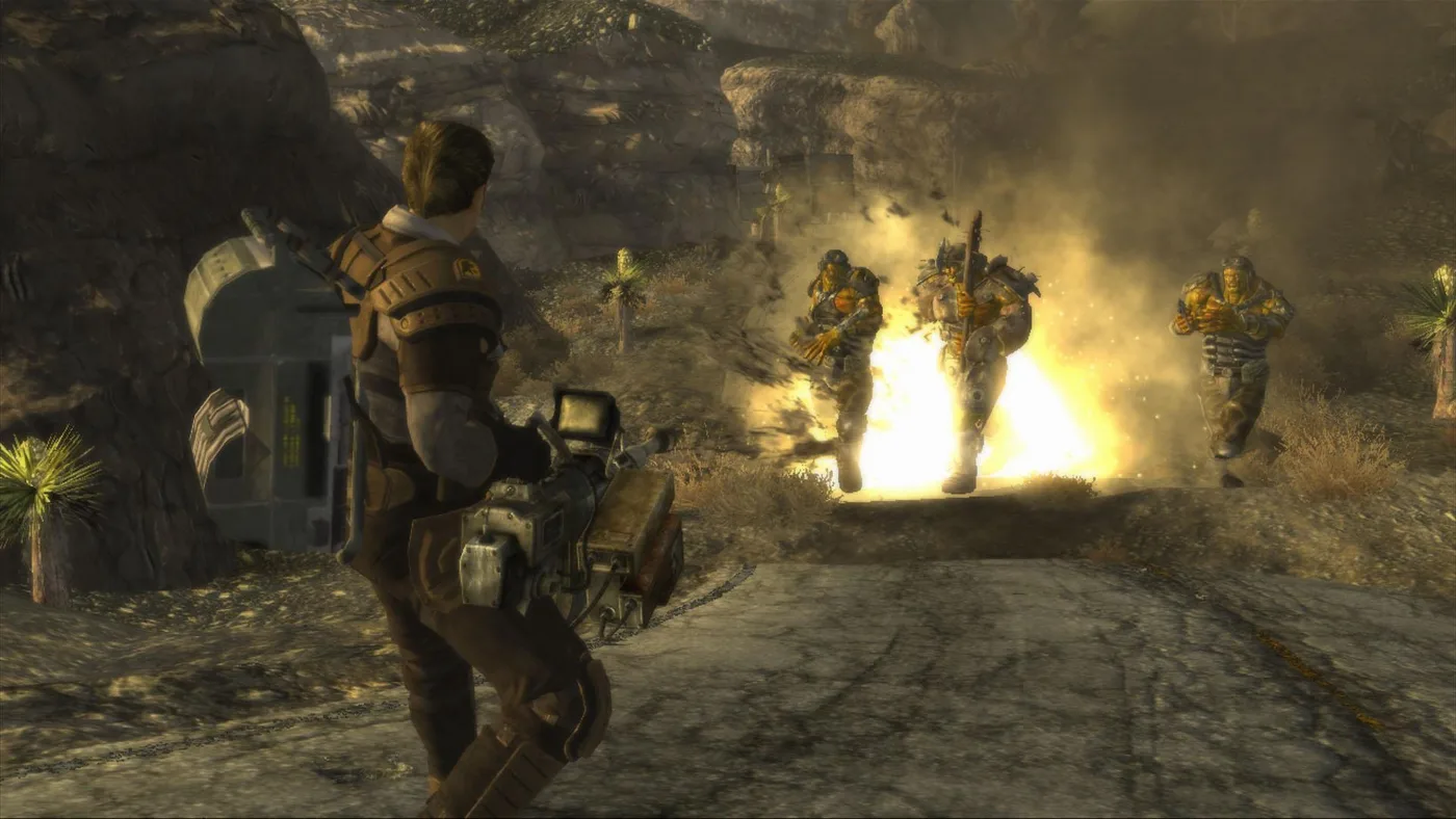《Fallout: New Vegas》舊版場景畫面