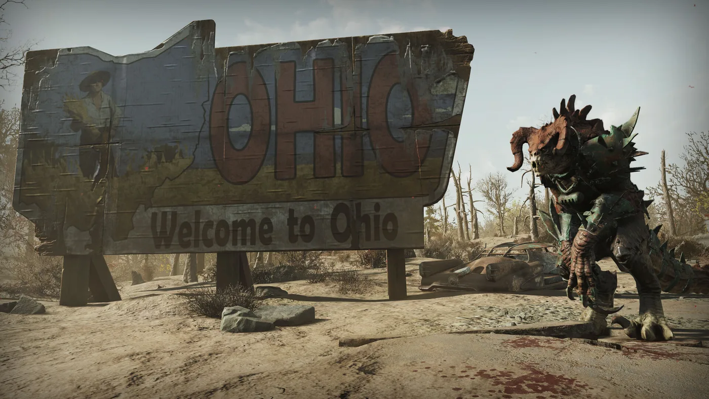 Fallout 76 荒野探索畫面