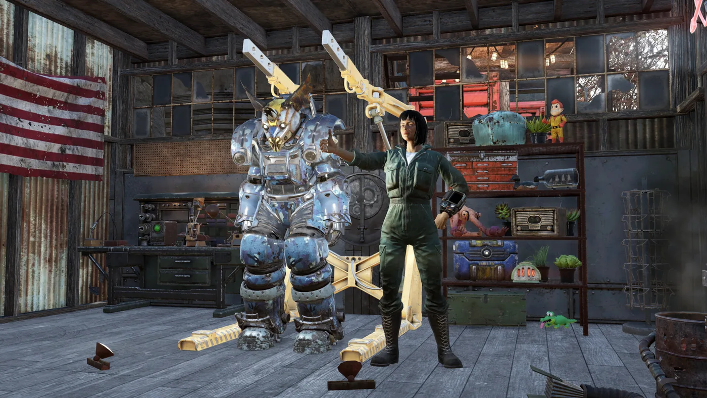 Fallout 76 多人荒野行動畫面