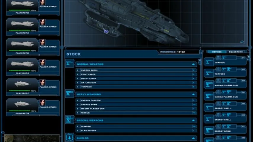 Nexus: The Jupiter Incident 艦隊戰鬥畫面