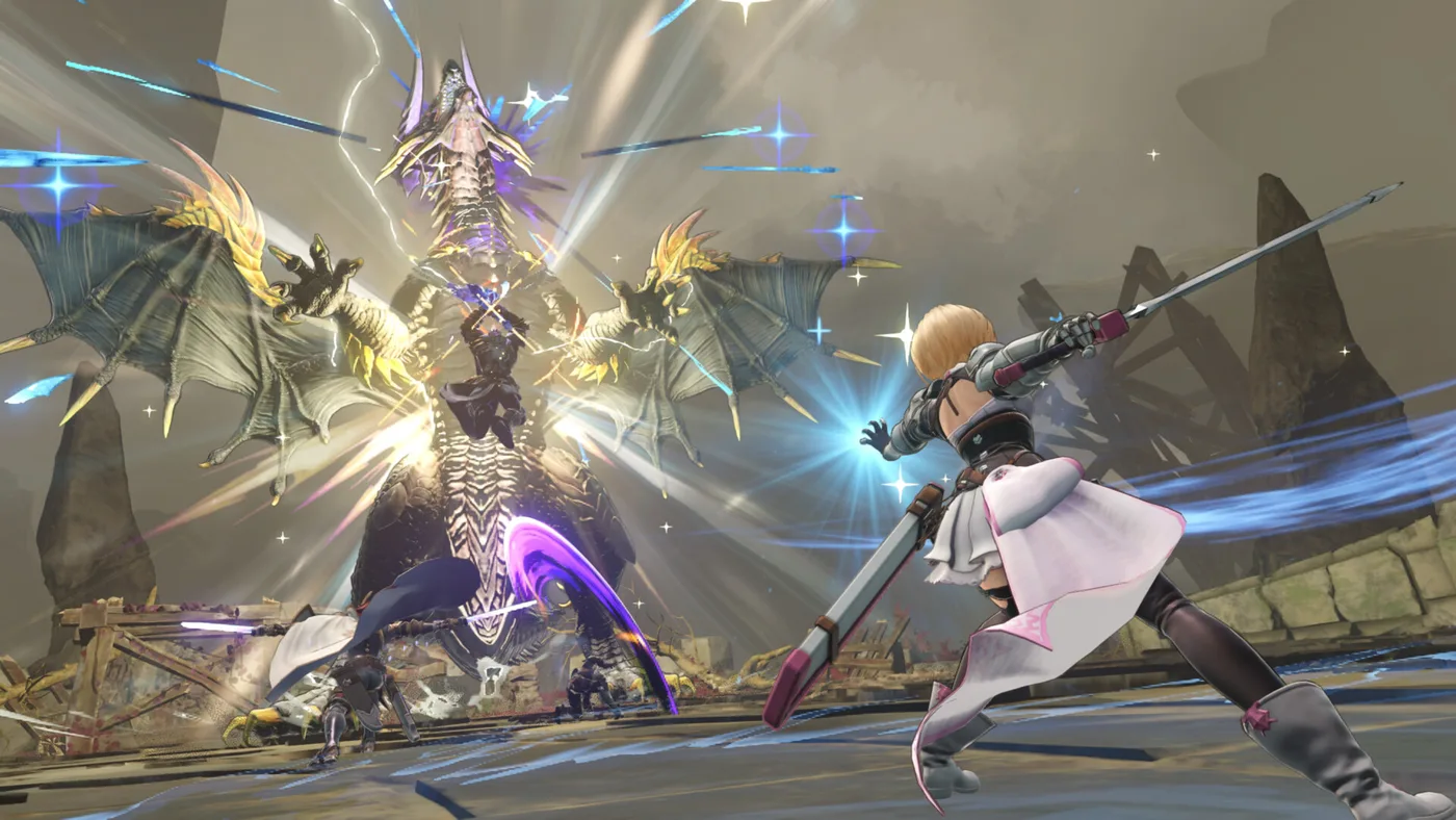 Granblue Fantasy Relink Endless Ragnarok 戰鬥畫面