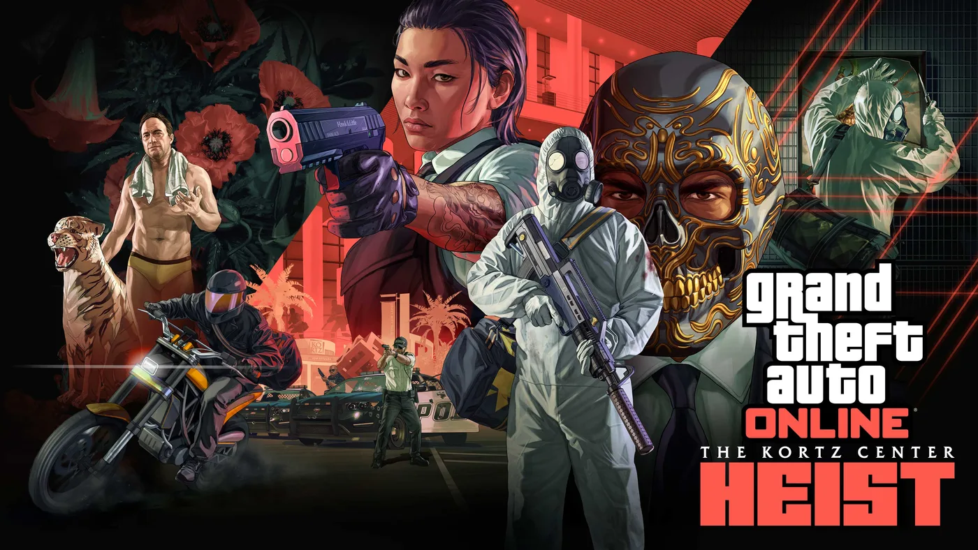 GTA Online The Kortz Center Heist 官方主視覺