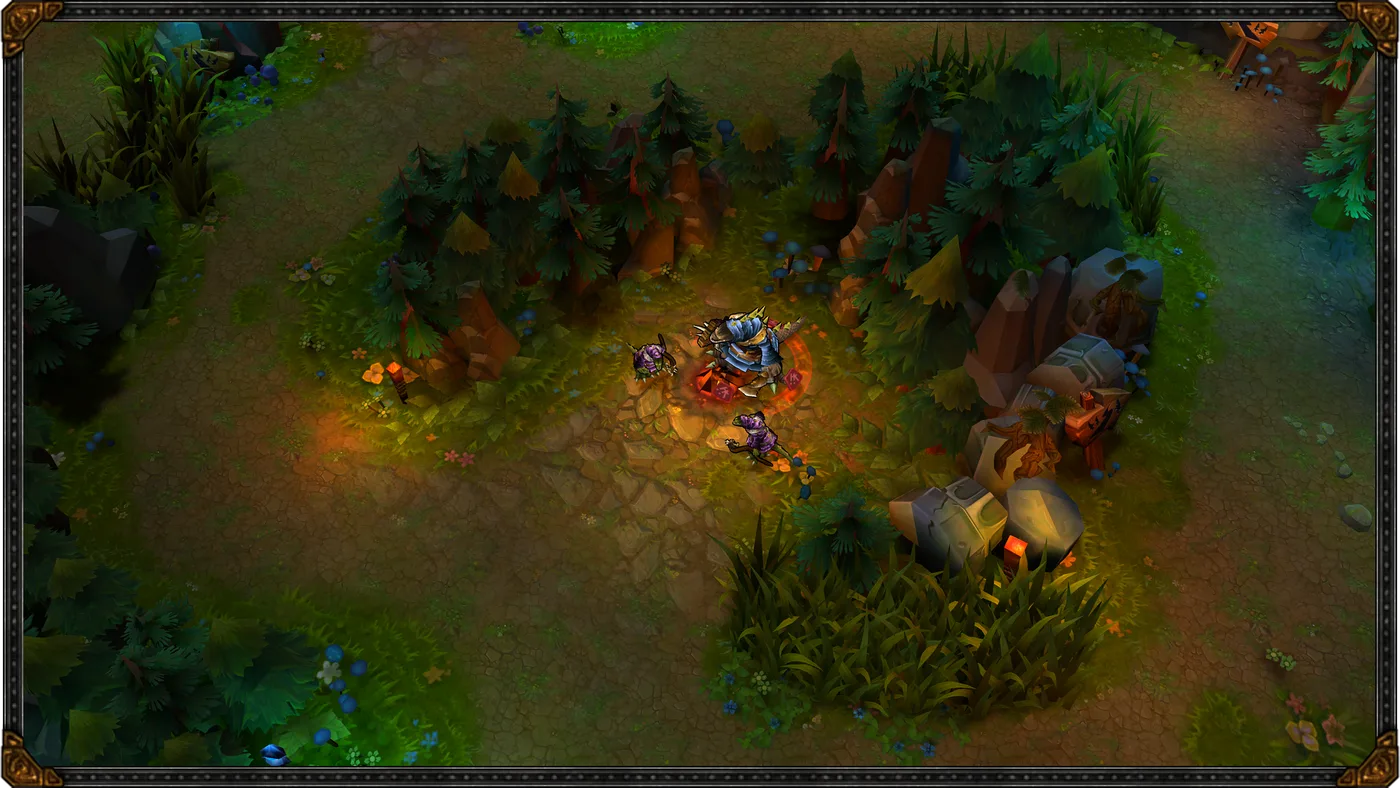 League of Legends Classic 早期召喚峽谷畫面