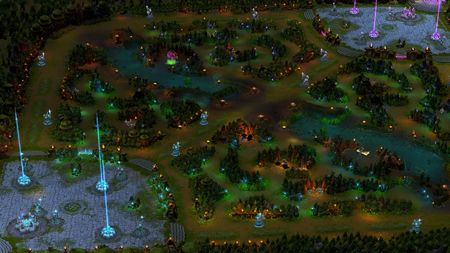 League of Legends Classic 模式畫面