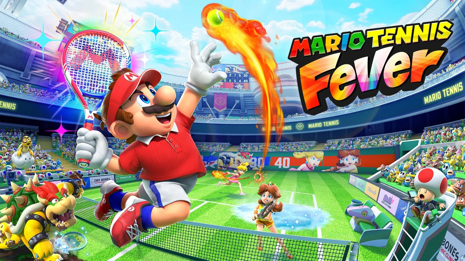 Mario Tennis Fever 1.1.0 更新:Galaxy Court、黑洞球拍同 GameShare 點玩?