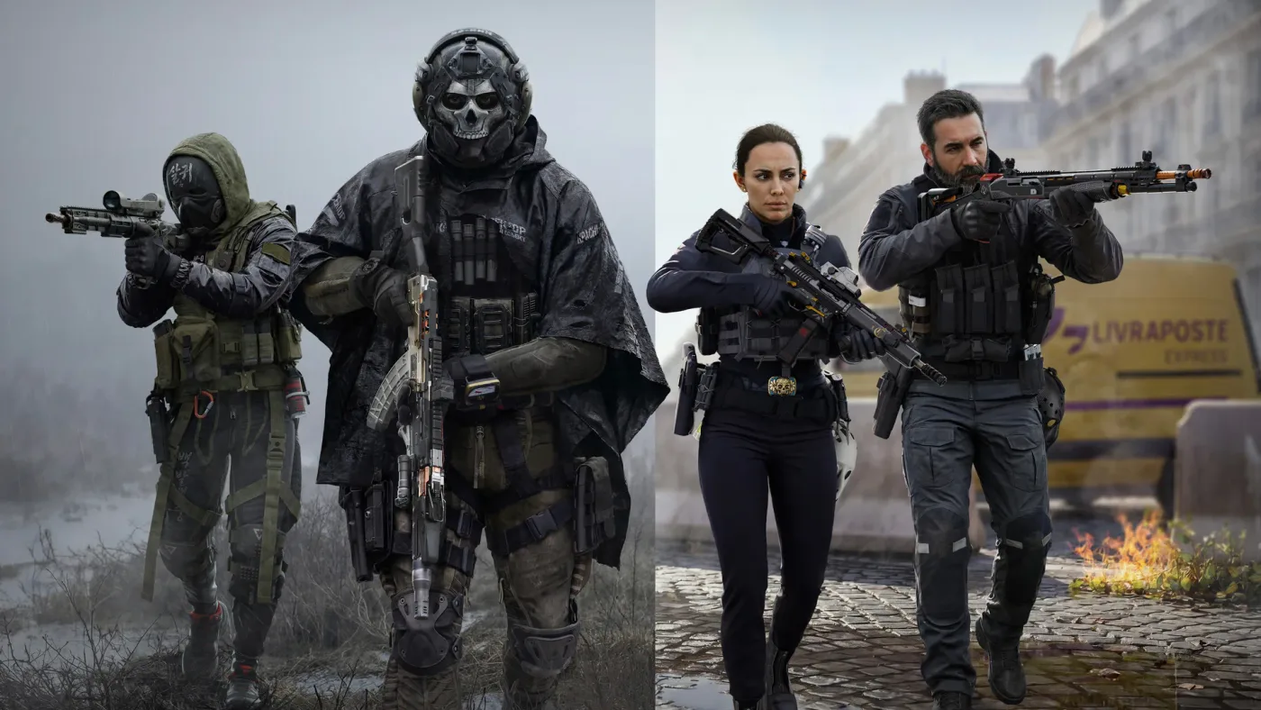 Modern Warfare 4 多人模式角色