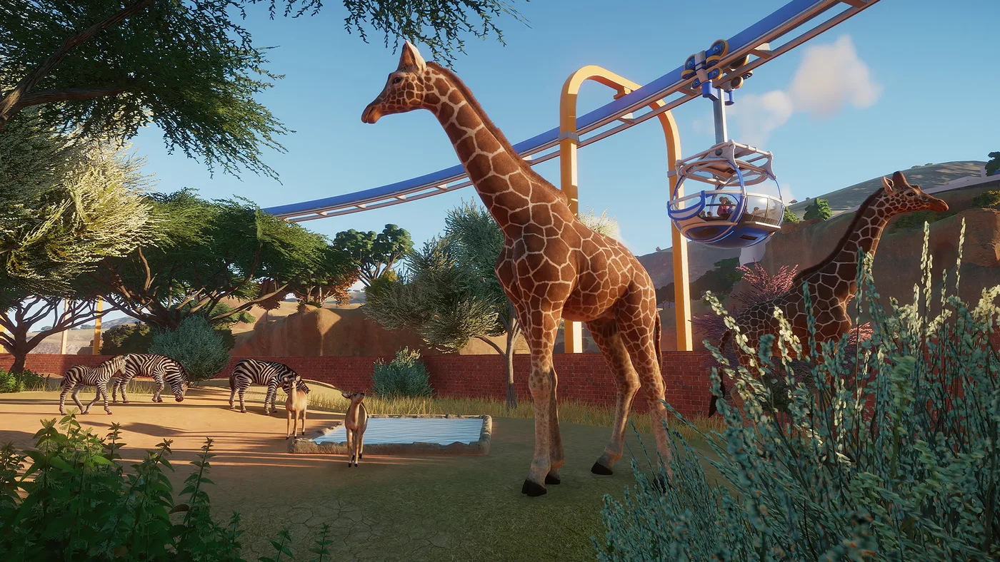 Planet Zoo 管理介面與科研系統