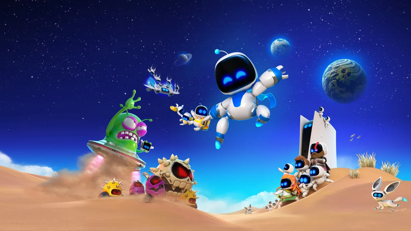 ASTRO BOT 關卡畫面