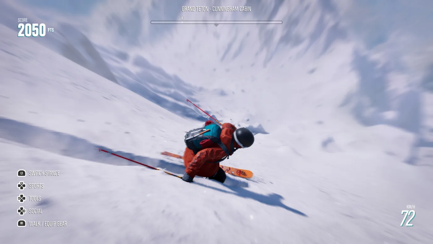Riders Republic 滑雪／雪地競速氛圍