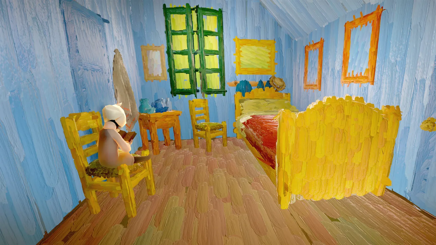 Dear Van Gogh 重構梵高房間場景