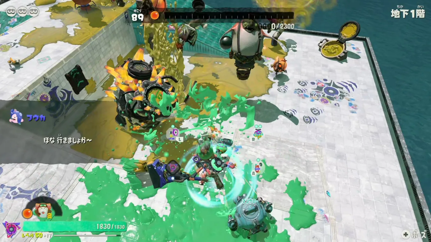 Splatoon Raiders 預先鋪墨準備迎戰三文魚