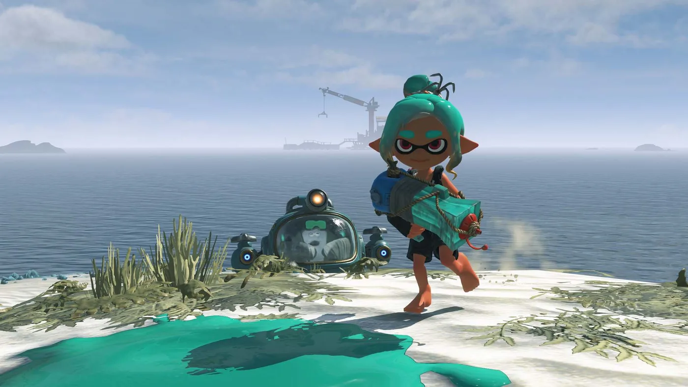 Splatoon Raiders 島嶼探索畫面