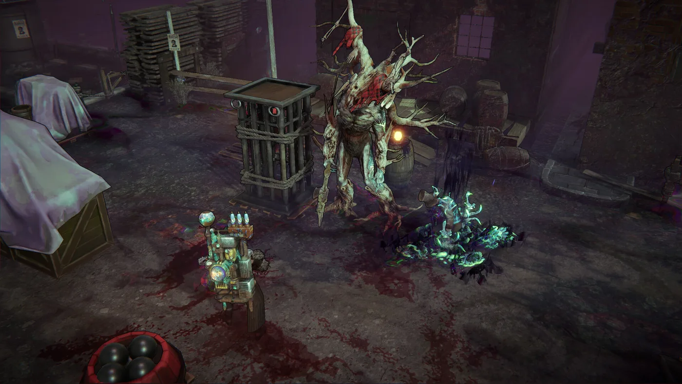 Nightmare Frontier loot、據點或裝備規劃介面