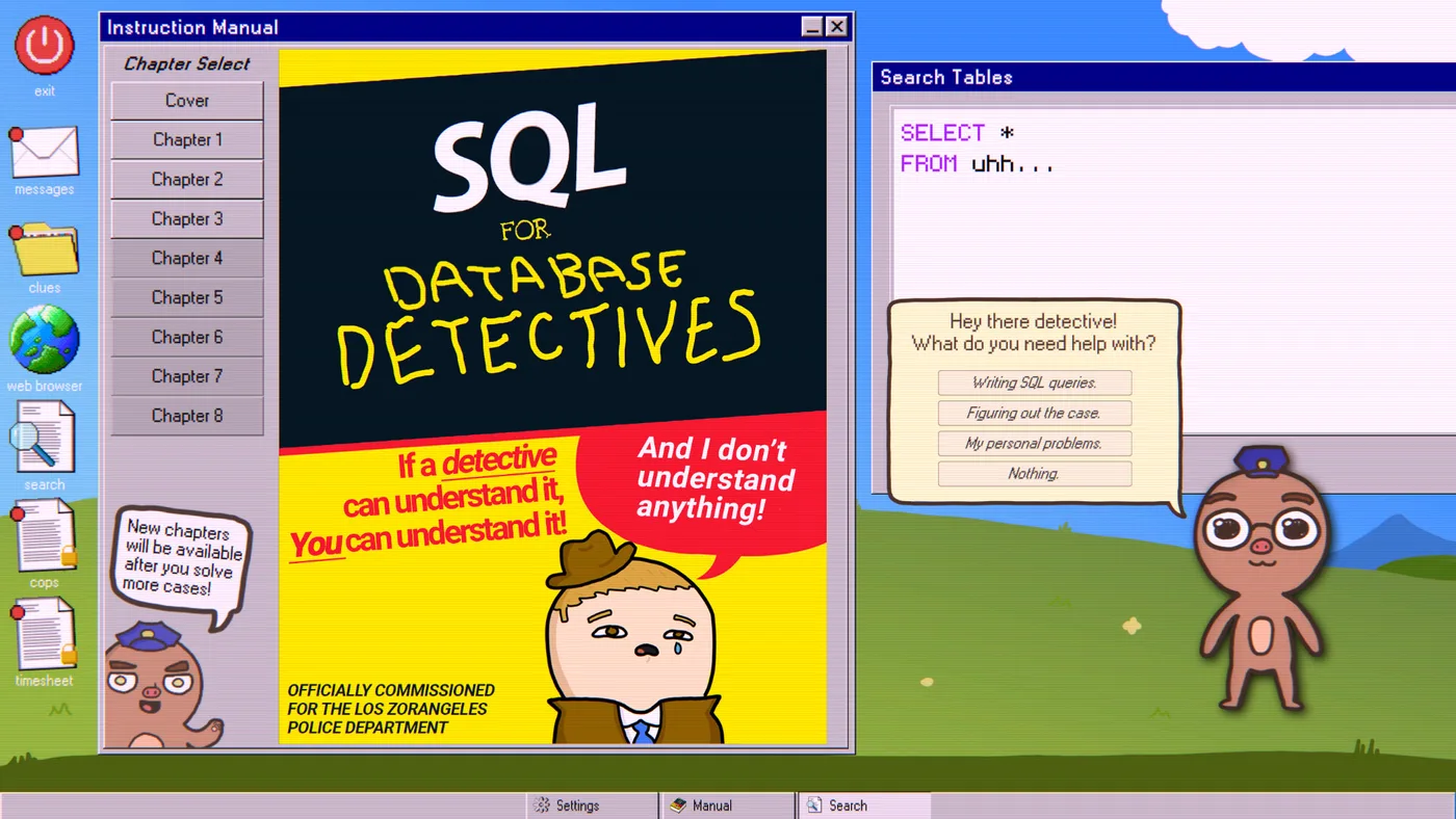 Database Detective SQL 教學手冊與助手提示介面