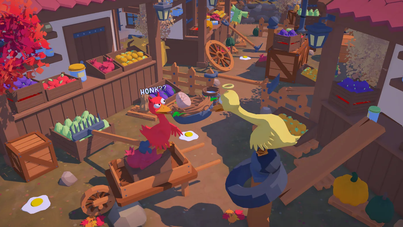 An Eggstremely Hard Game 高低平台合作關卡