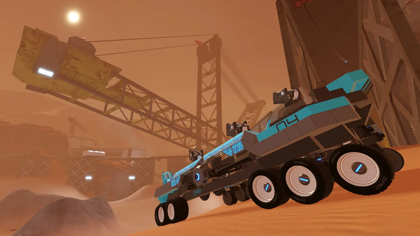 冷門精選:Procelio Steam 買前整理:免費 Early Access,用積木砌車上火星打 PvP