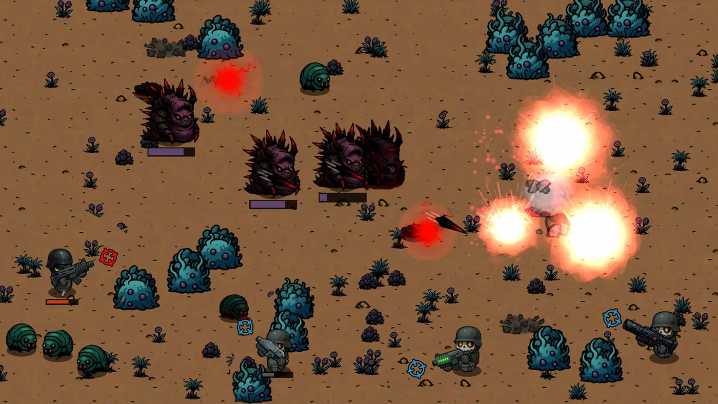 Invasion Protocol 技能特效與地形縱深
