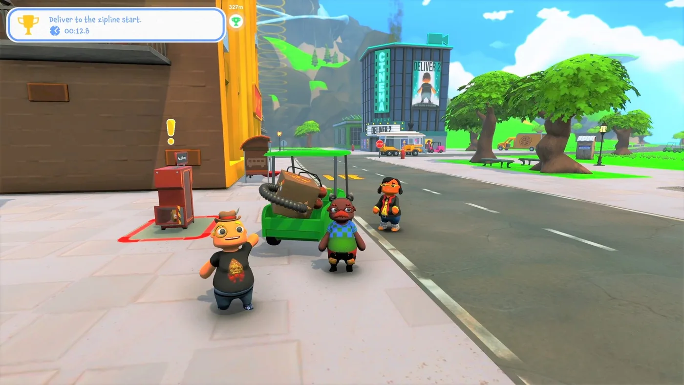 Totally Reliable Delivery Service 多人合作派貨
