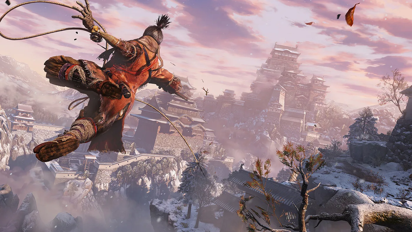 Sekiro boss 戰畫面