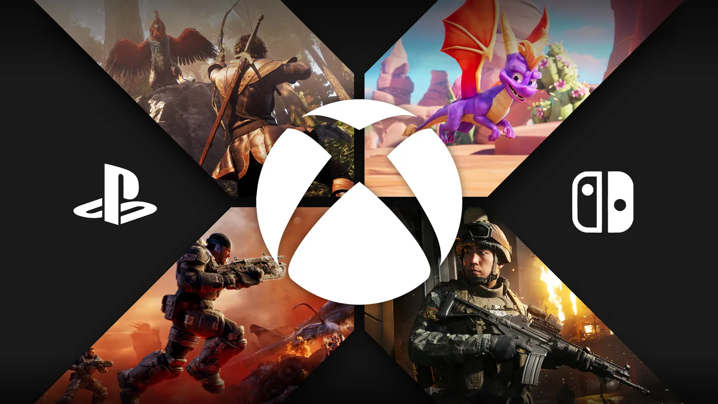 Xbox 第一方遊戲組合與主機標誌