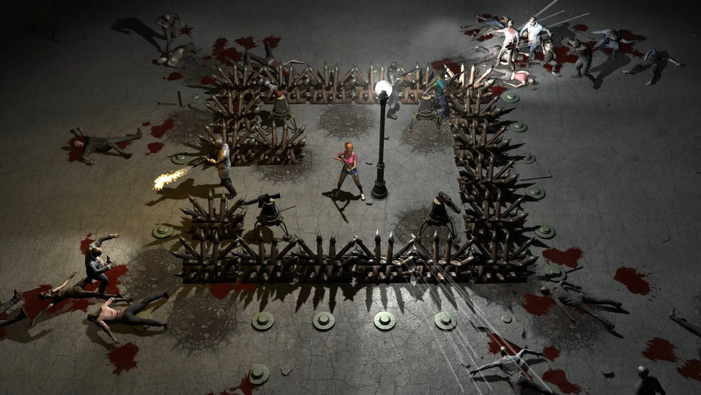 Yet Another Zombie Defense HD 武器同防禦工事