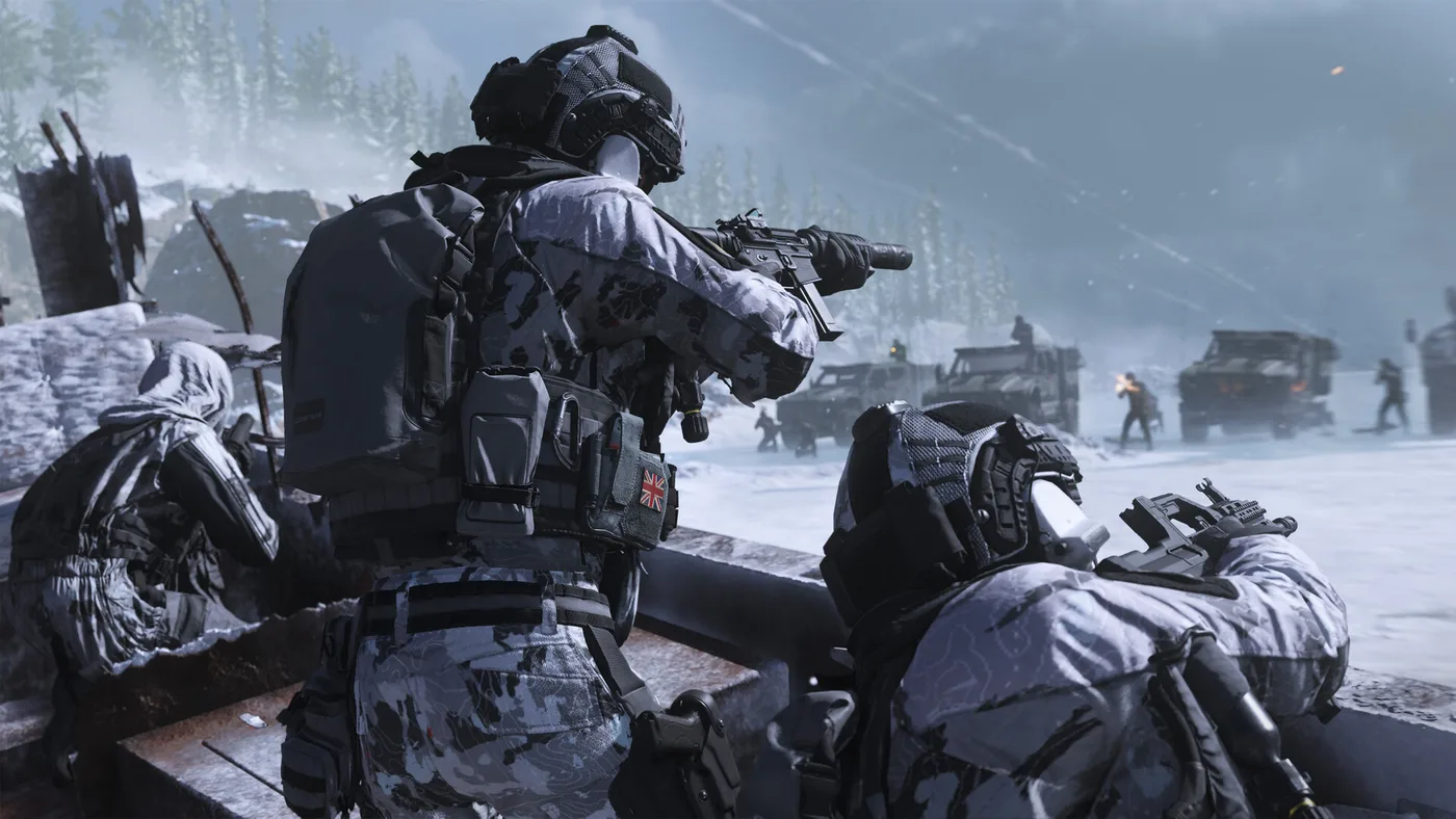 Modern Warfare Zombies 合作場面