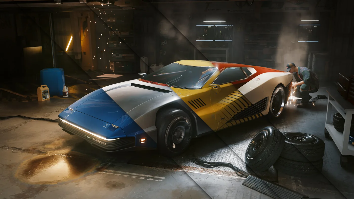 Cyberpunk 2077 戰鬥畫面
