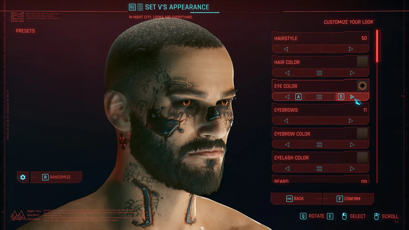 Cyberpunk 2077 夜城駕駛場景