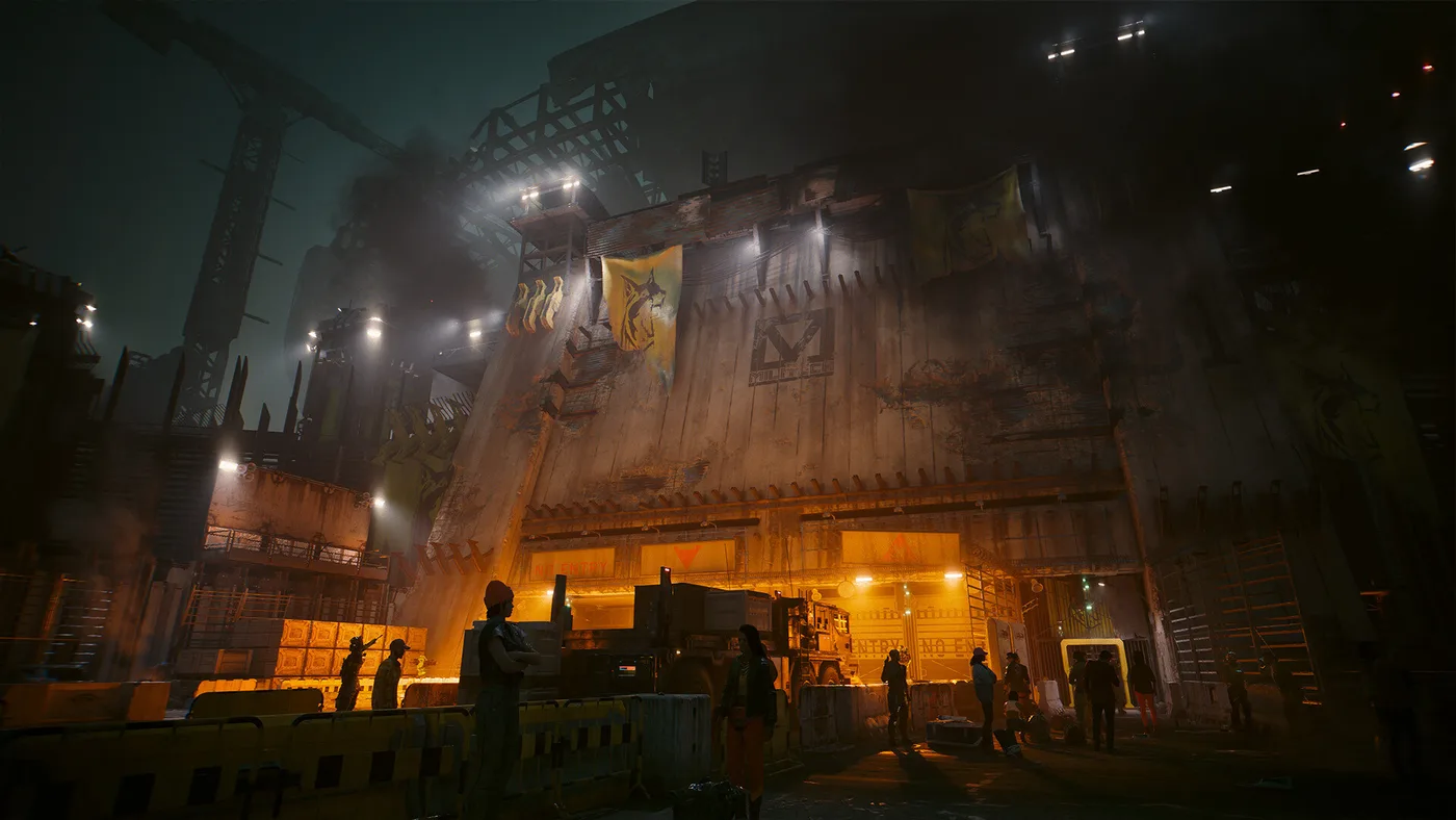 Cyberpunk 2077 Phantom Liberty Dogtown 場景