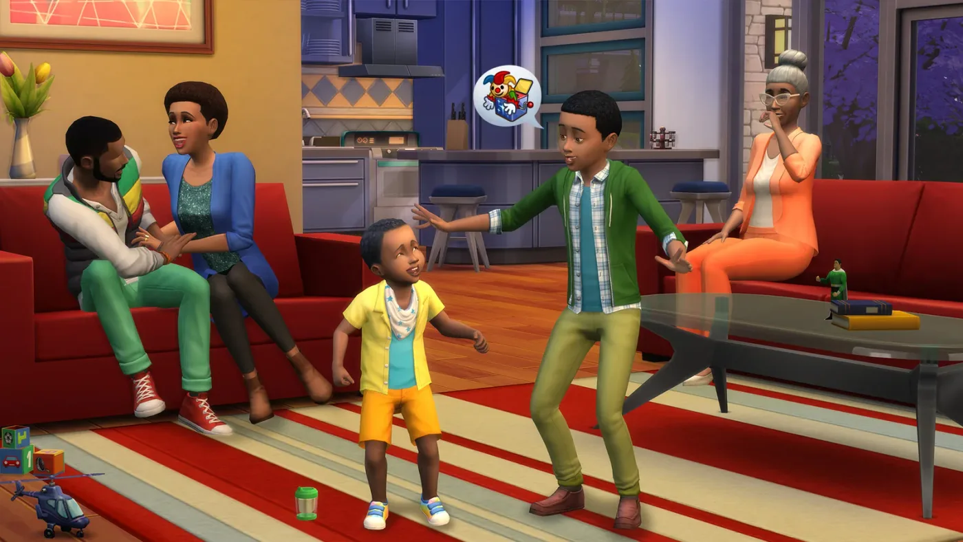 The Sims 4 代表 EA 旗下生活模擬系列