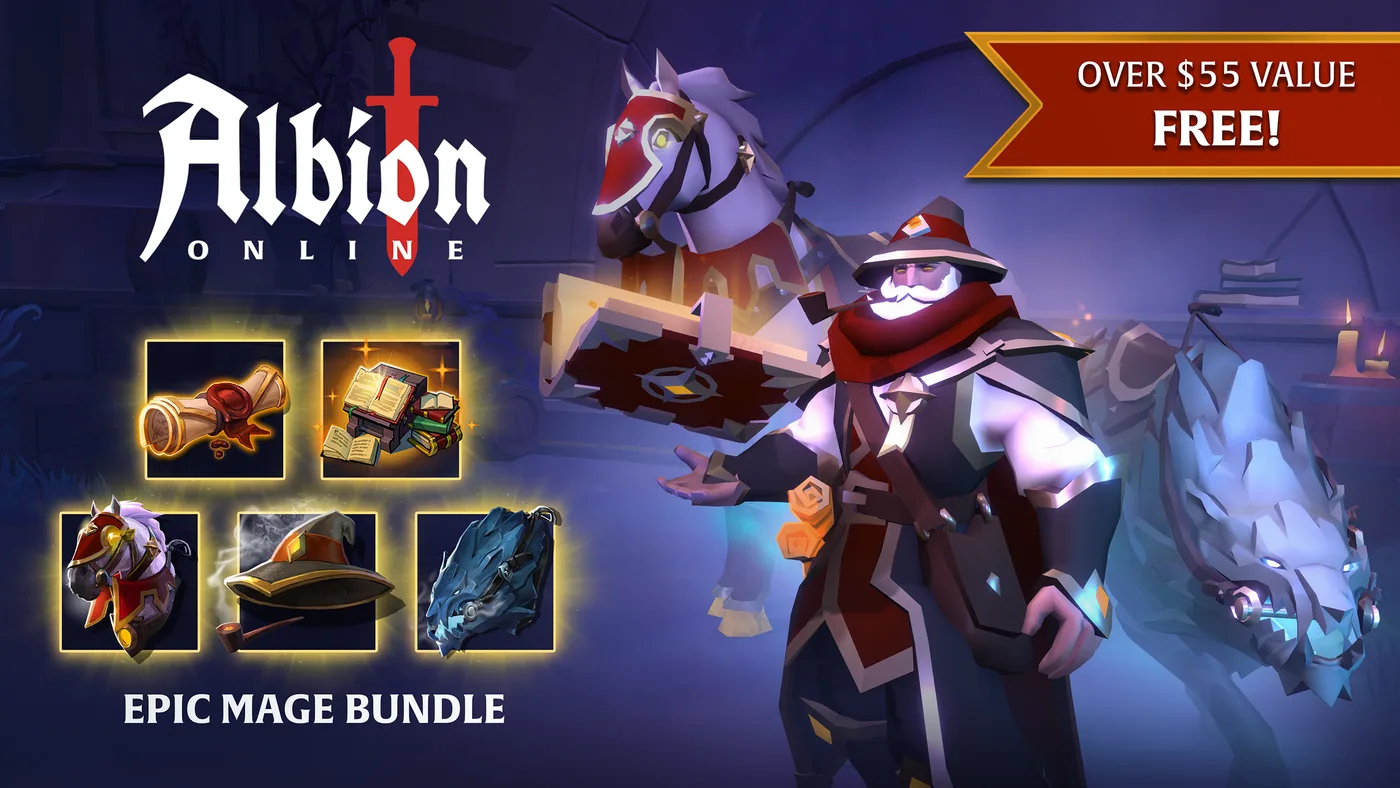 Albion Online／Mage Bundle 宣傳視覺