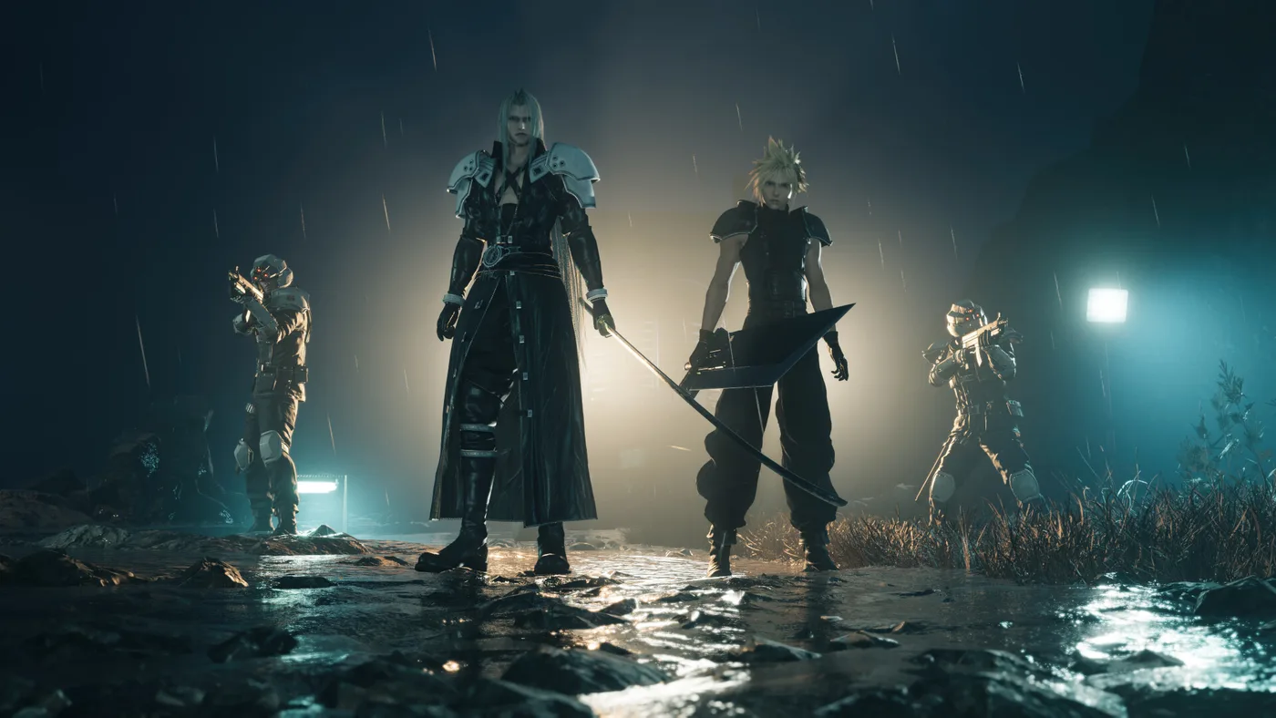 FINAL FANTASY VII REBIRTH 開放區域畫面