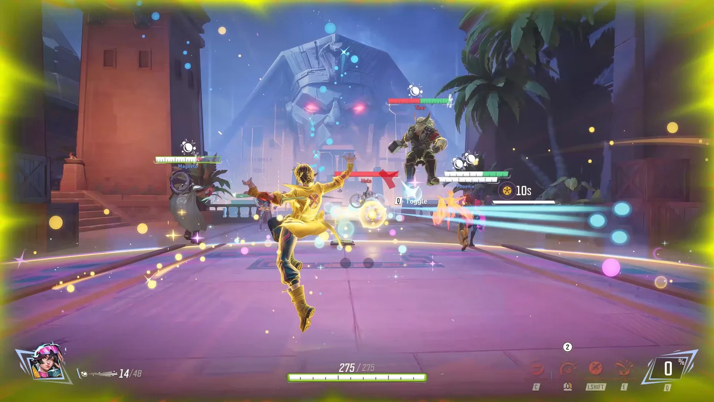 Marvel Rivals 英雄技能與場景特效