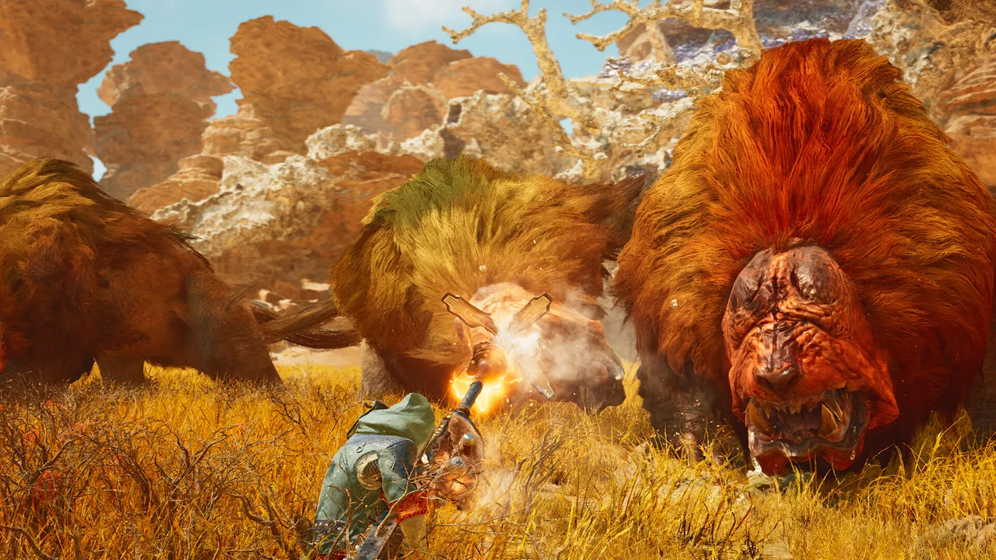 Monster Hunter Wilds 多人狩獵畫面